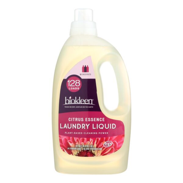 Biokleen Citrus Essence Laundry Liquid 64 fl. oz.