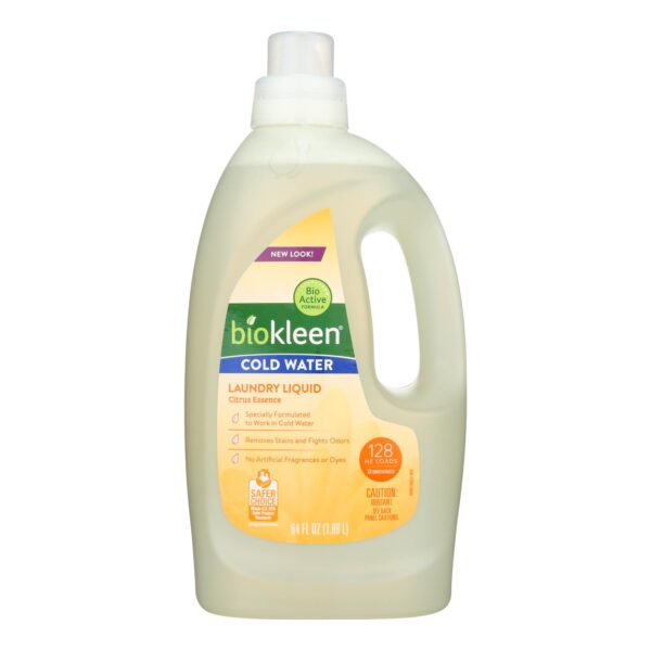 Biokleen Cold-Water Laundry Liquid 64 fl. oz.