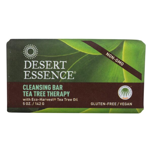 Desert Essence Tea Tree Therapy Cleansing Bar 5 oz