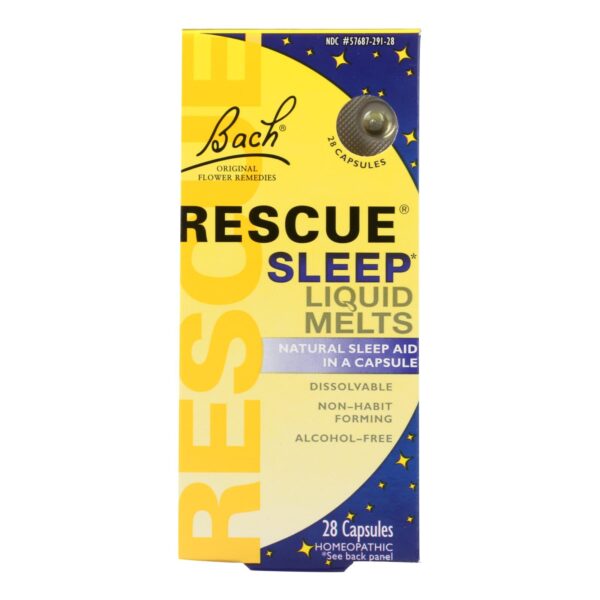 Bach Rescue Remedy Rescue Sleep Liquid Melts 28 capsules