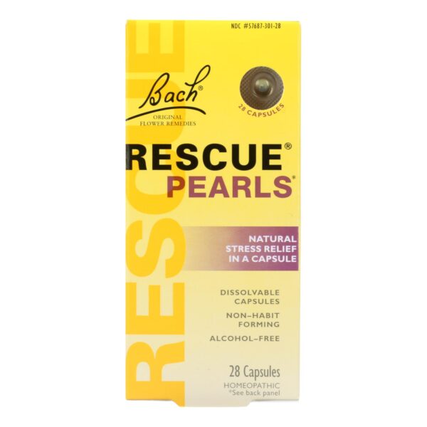 Bach Rescue Remedy Rescue Pearls 28 capsules