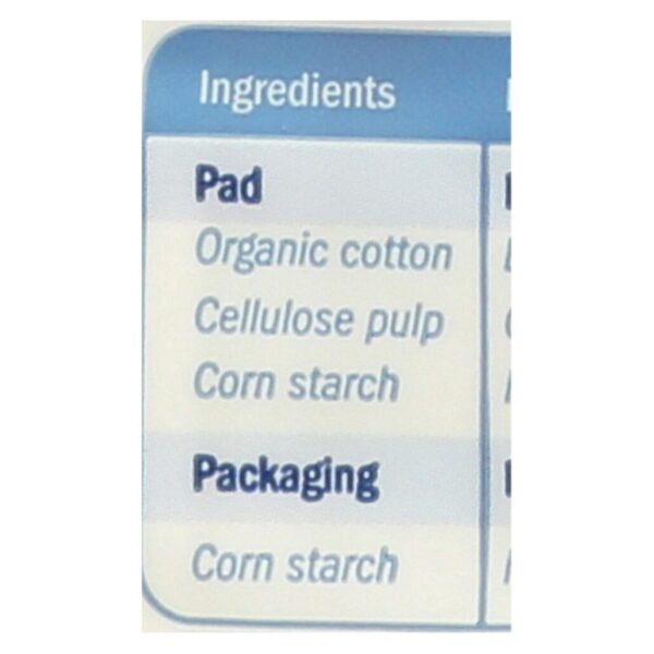 Natracare Regular Pads 14 count - Image 2