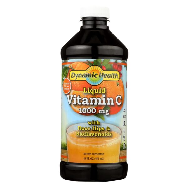 Dynamic Health Liquid Vitamin C 1000 mg (Plastic) 16 fl. oz.