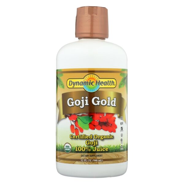 Dynamic Health Organic Goji Gold Juice (Plastic) 32 fl. oz.