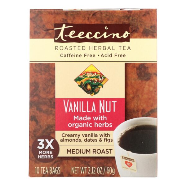 Teeccino Vanilla Nut Chicory Herbal Tea