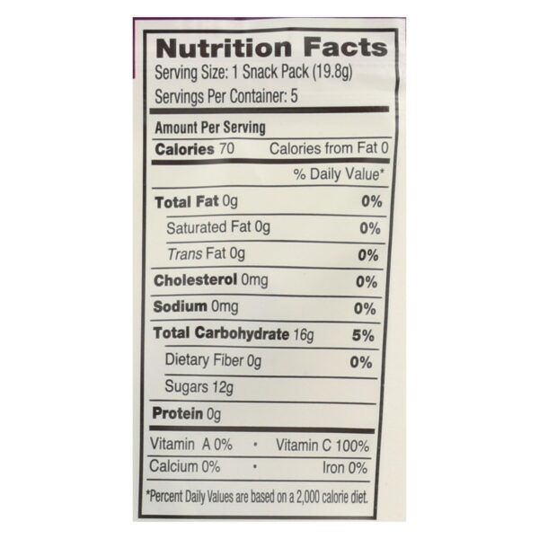 YumEarth Organic Fruit Snacks 5 (0.7 oz.) packs - Image 2