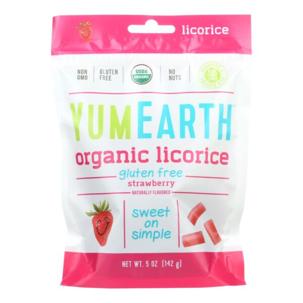 YumEarth Strawberry Licorice 5 oz.