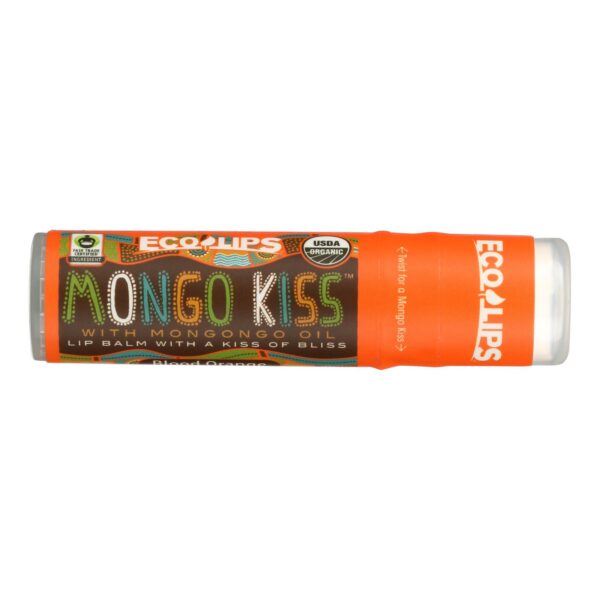 Eco Lips Mongo Kiss Blood Orange Lip Balm 0.25 oz.