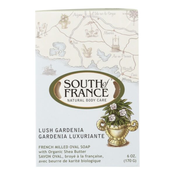 South of France Lush Gardenia Bar Soap 6 oz.