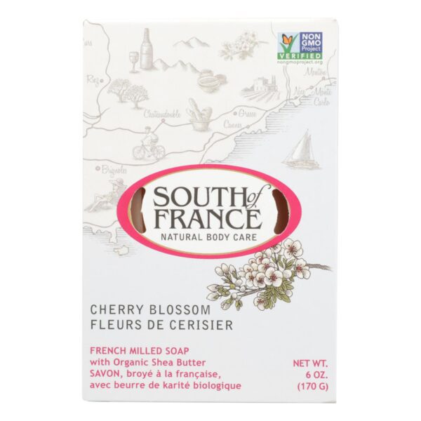 South of France Cherry Blossom Bar Soap 6 oz.