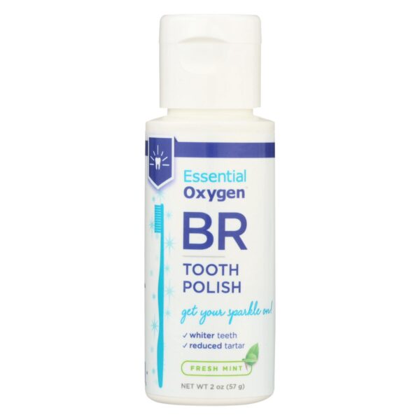 Essential Oxygen Tooth Polish - Mint - Case of 1 - 2 oz.