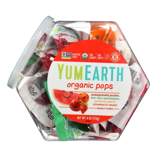 YumEarth Assorted Flavor Lollipops 30 count