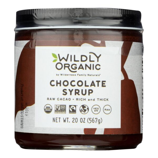 Wildly Organic Chocolate Syrup 20 oz.