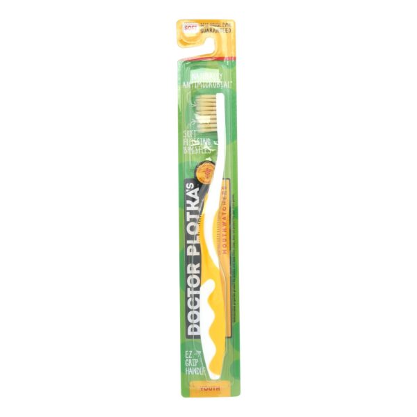 Mouth Watchers Yellow Soft Youth Toothbrush Youth