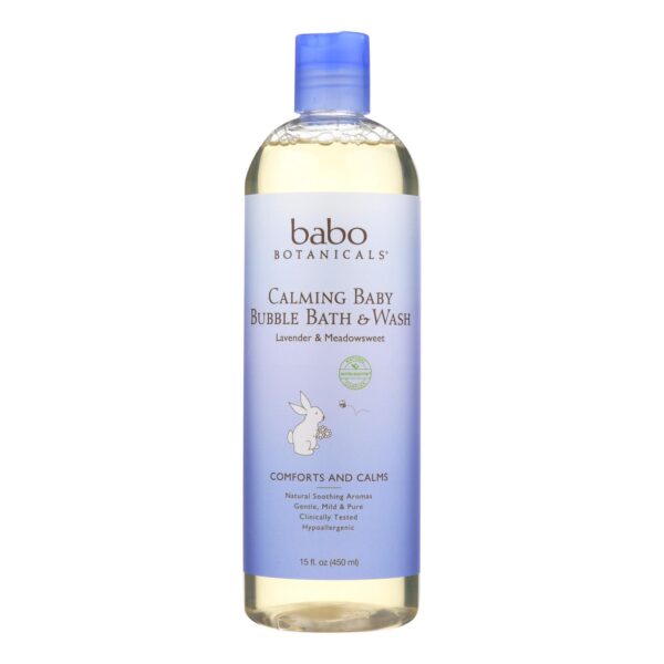 Babo Botanicals Calming Baby Bubble Bath & Wash 15 fl. oz.