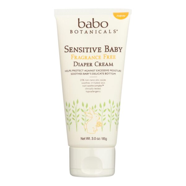 Babo Botanicals Diaper Cream Zinc, 3 oz