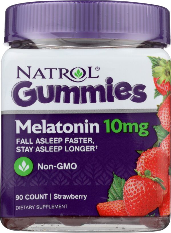 Natrol Strawberry Melatonin 10 mg 90 Gummies