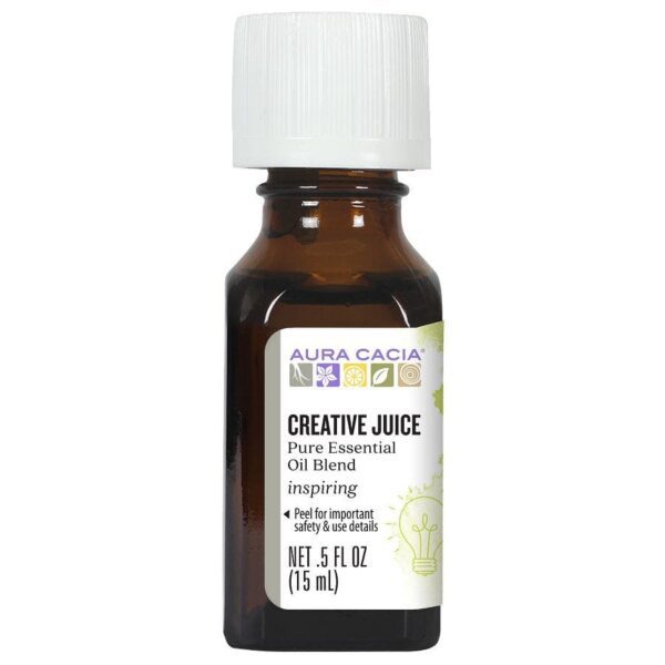 Aura Cacia Essential Oil Creative Juice 0.5 fl.oz.