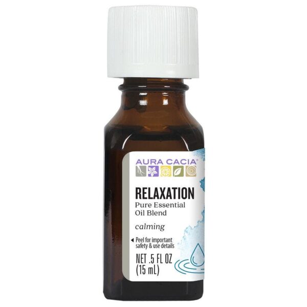 Aura Cacia Essential Oil Relaxation Blend 0.5 fl.oz.