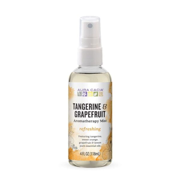 Aura Cacia Aromatherapy Mist Tangerine Grapefruit - 4 fl.oz.