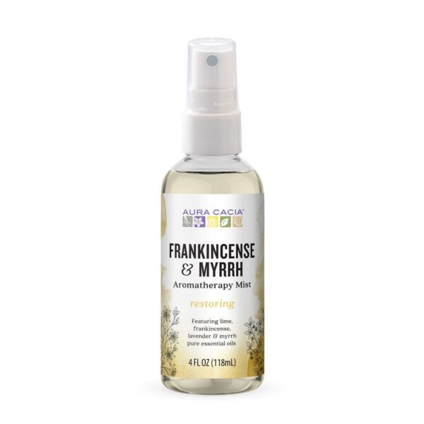 Aura Caica Frankincense & Myrrh 4 oz Mist