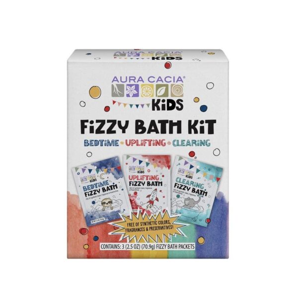 Aura Cacia Kids Fizzy Bath Kit- 3 pack