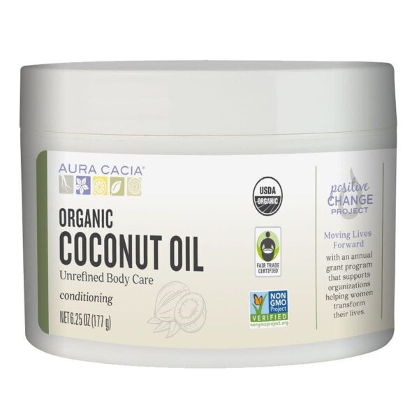 Aura Cacia Oil Coconut Org 6.25 oz