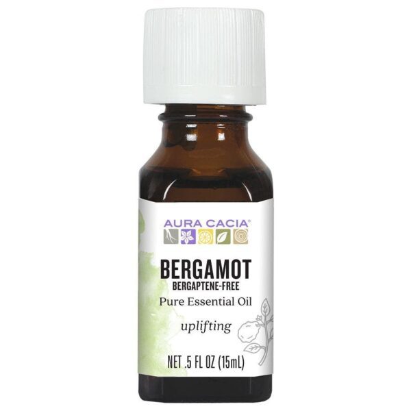 Aura Cacia Essential Oil Bergamot, 0.5 oz