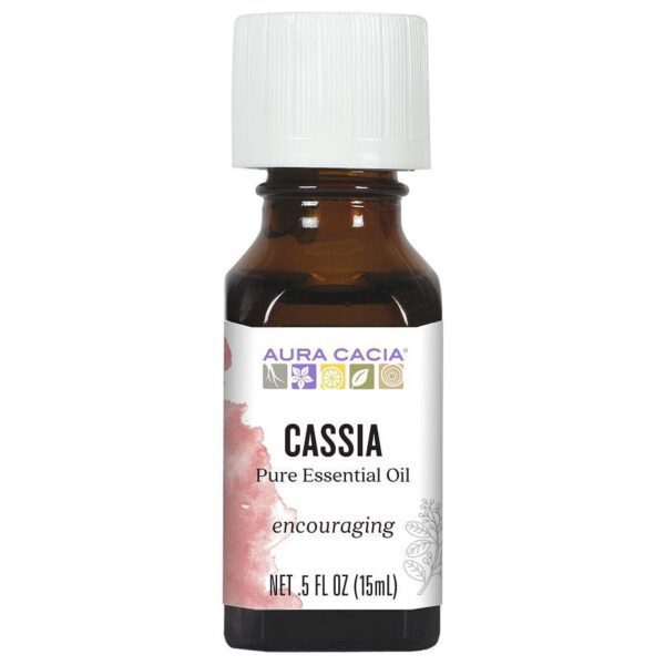 Aura Cacia Essential Oil Cassia Bark 0.5 fl.oz.