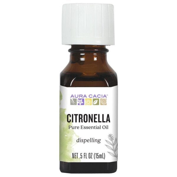 Aura Cacia Essential Oil Citronella Java, 0.5 oz