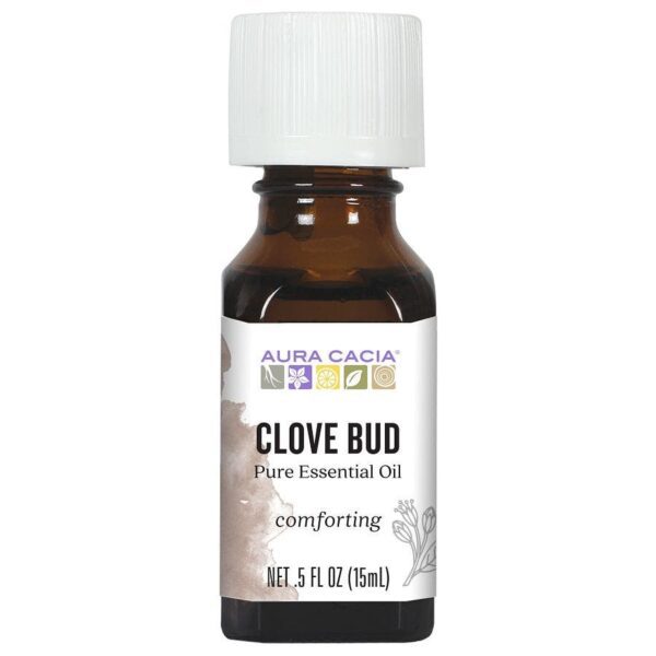 Aura Cacia Essential Oil Clove Bud, 0.5 oz