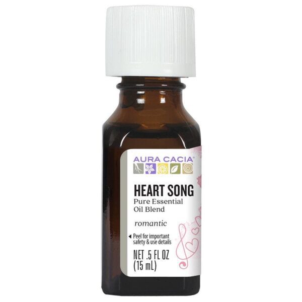 Aura Cacia Essential Oil Heart Song 0.5 fl.oz.