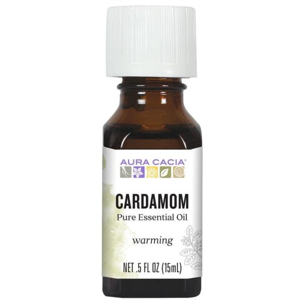 Aura Cacia Essential Oil Cardamom 0.5 fl.oz.