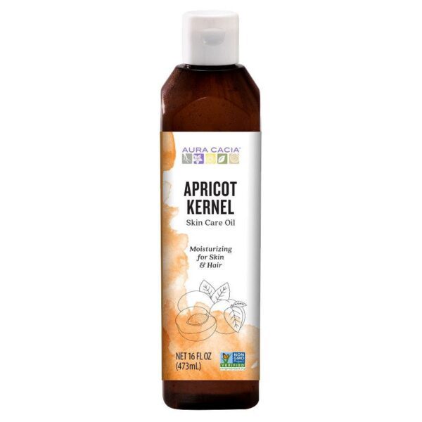 Aura Cacia Apricot Kernel Skin Care Oil 16 fl.oz.