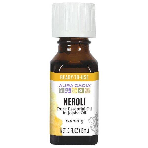 Aura Cacia Neroli in Jojoba Oil, 0.5 oz