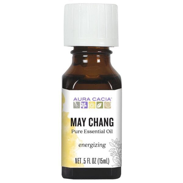 Aura Cacia Essential Oil May Chang - .5 FZ