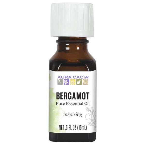 Aura Cacia Essential Oil Bergamot Uplifting - 0.5 oz