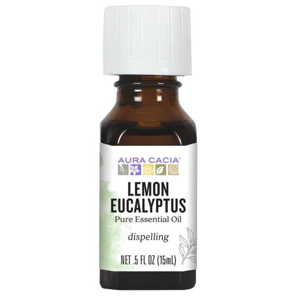 Aura Cacia Essential Oil Awakening Lemon Eucalyptus, 0.5 oz