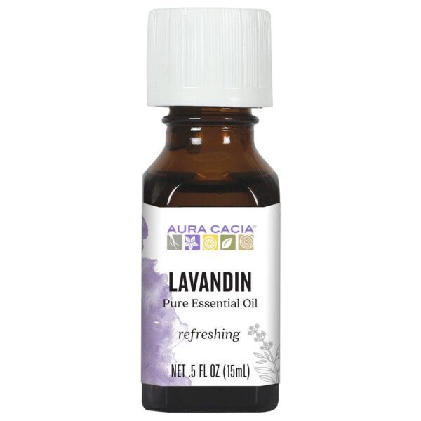 Aura Cacia Essential Oil Lavandin 0.5 fl.oz.