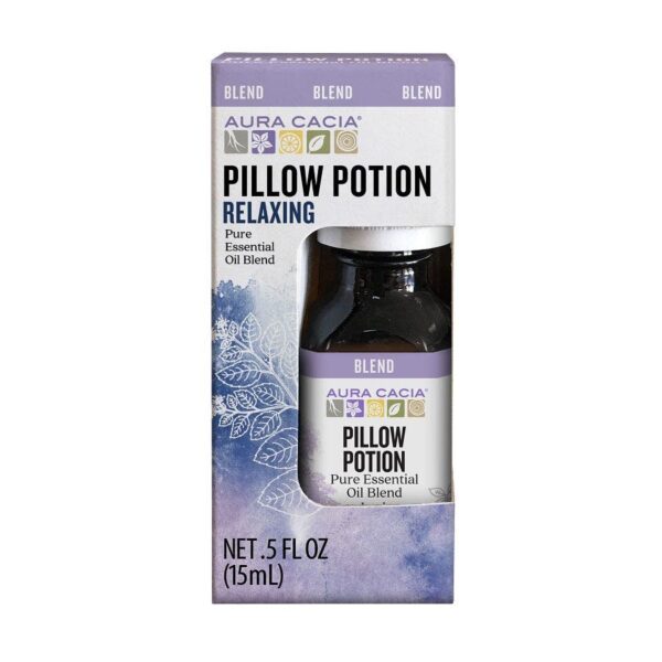 Aura Cacia Essential Oil Pillow Potion, Boxed (1.5 in)