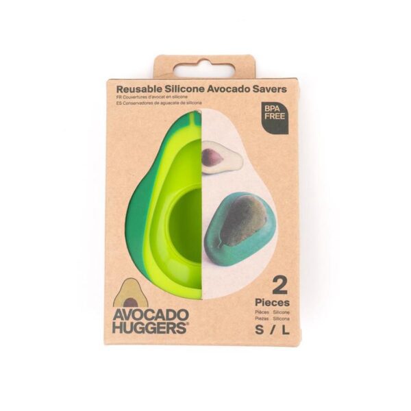 Food Huggers Fresh Green Avocado Huggers Set of 2