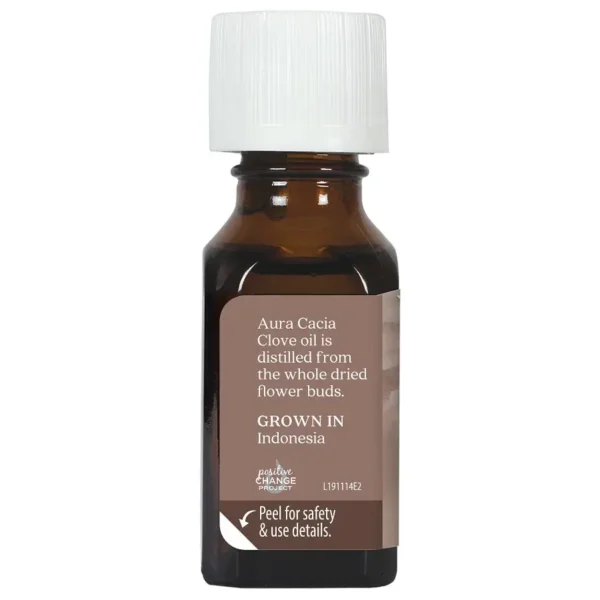 Aura Cacia Essential Oil Clove Bud, 0.5 oz - Image 2