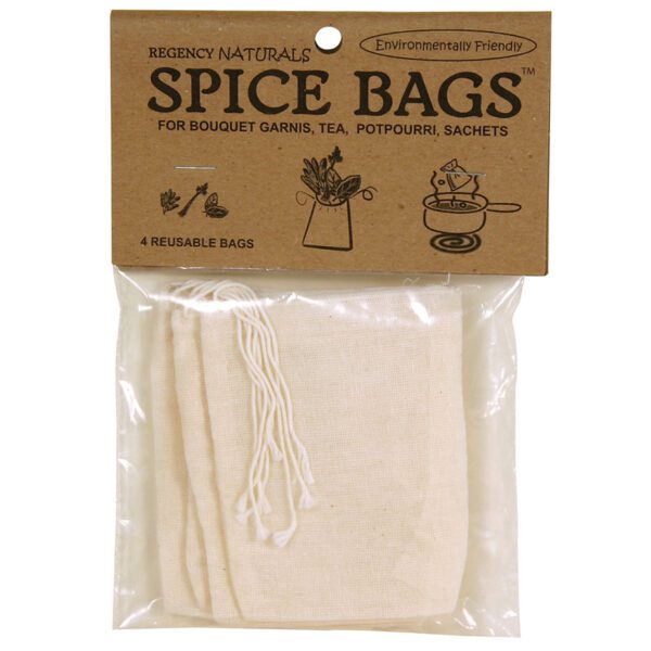 Regency 4-Pack Reusable Spice Bags Spice Bag