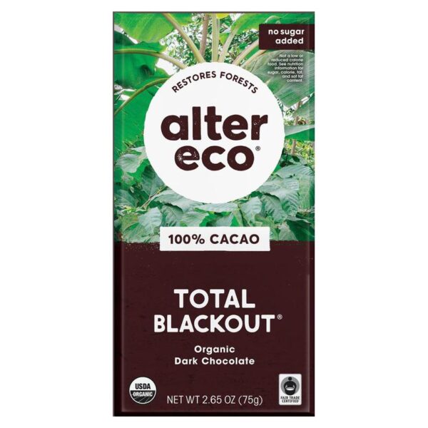 Alter Eco Organic Total Blackout Bar 2.65 oz