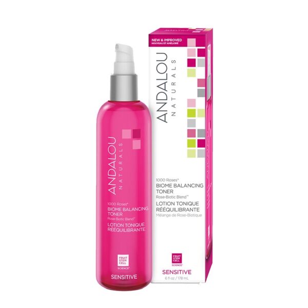 Andalou Naturals 1000 Roses Biome Balancing Toner 6 fl. oz.