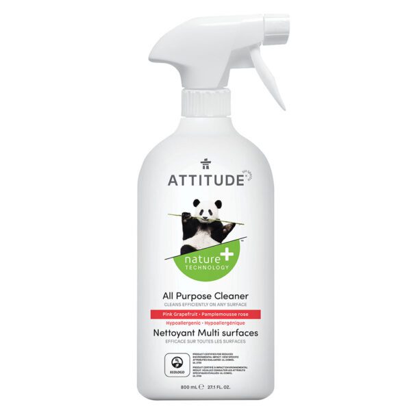 Attitude All-Purpose Cleaner, Pink Grapefruit 27 fl. oz.