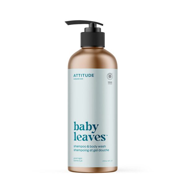 Attitude Baby Leaves Good Night Shampoo and Body Wash 16 fl. oz.