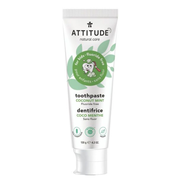 Attitude Flouride-Free Blueberry Kids Toothpaste 4.05 fl. oz.