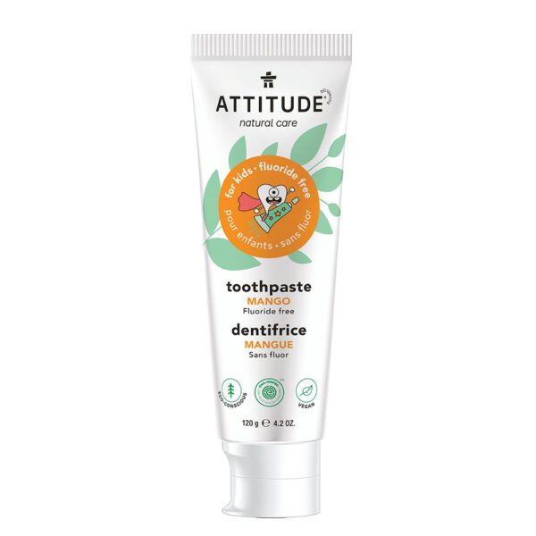 Attitude Flouride-Free Watermelon Kids Toothpaste 4.05 fl. oz