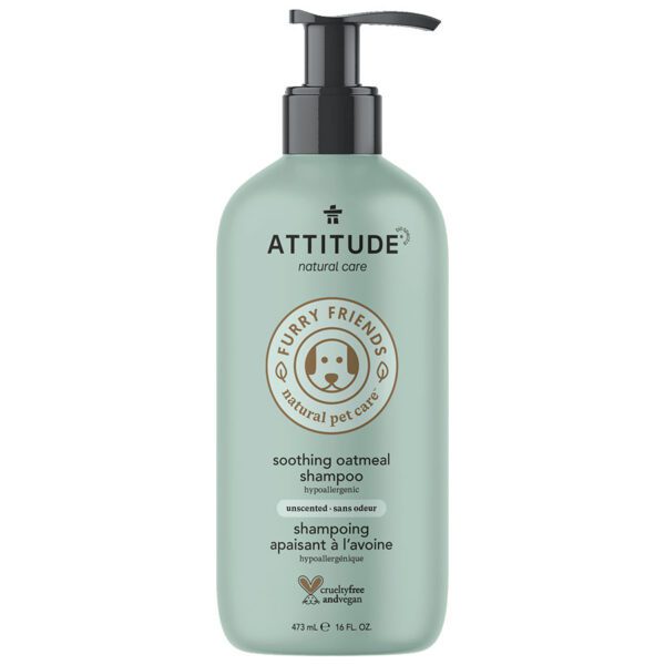 Attitude Furry Friends Unscented Soothing Oatmeal Shampoo 16 fl. oz.